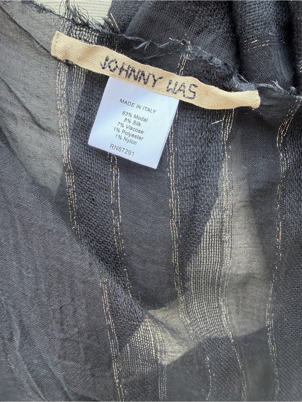 Johnny Was Nattare Scarf - Picture 3 of 6